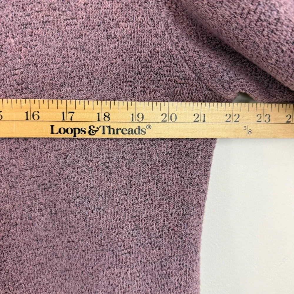 KÜHL Alfpaca Fleece Pullover Large Purple Quarter Zip Hiking Gorpcore Sherpa